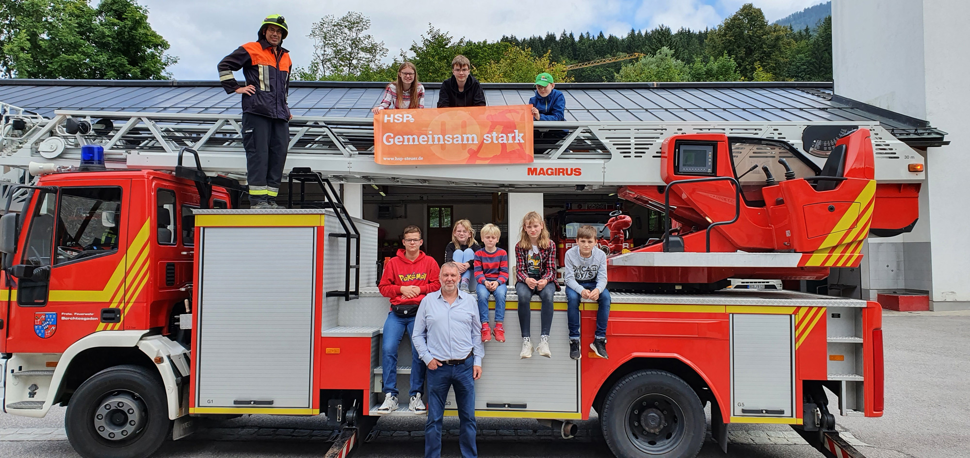 Haus am Bach: Besuch bei der Feuerwehr