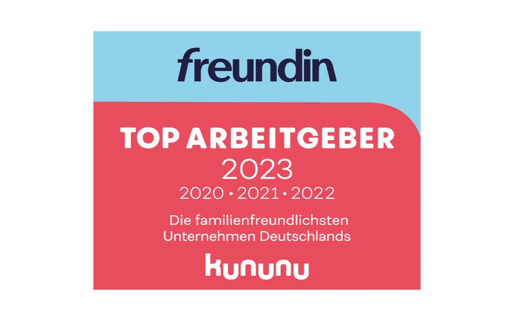 freundin Top-Arbeitgeber – die familienfreundlichsten Unternehmen Deutschlands