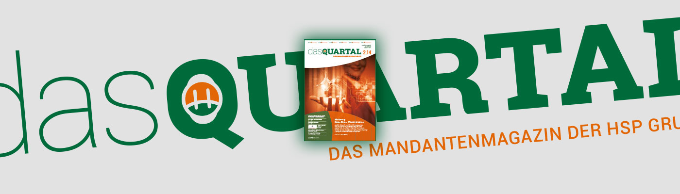 DAS QUARTAL 2.2014 ist online