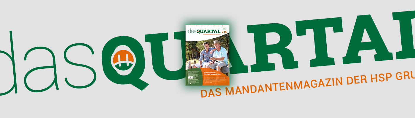 DAS QUARTAL 2.2015 ist online