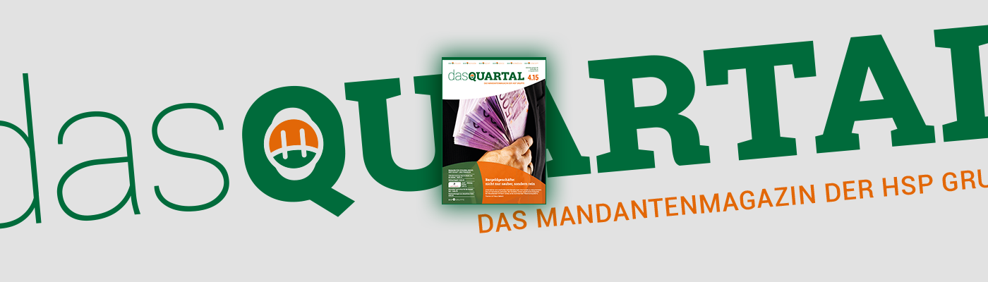 DAS QUARTAL 4.2015 ist online