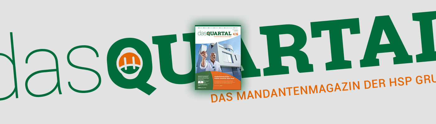 DAS QUARTAL 4.2016 ist online