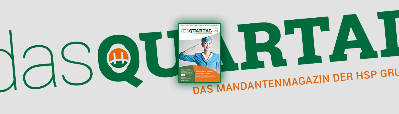 DAS QUARTAL 1.2018 ist online