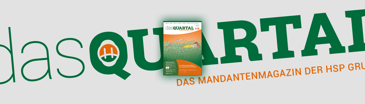 DAS QUARTAL 4.2018 ist online