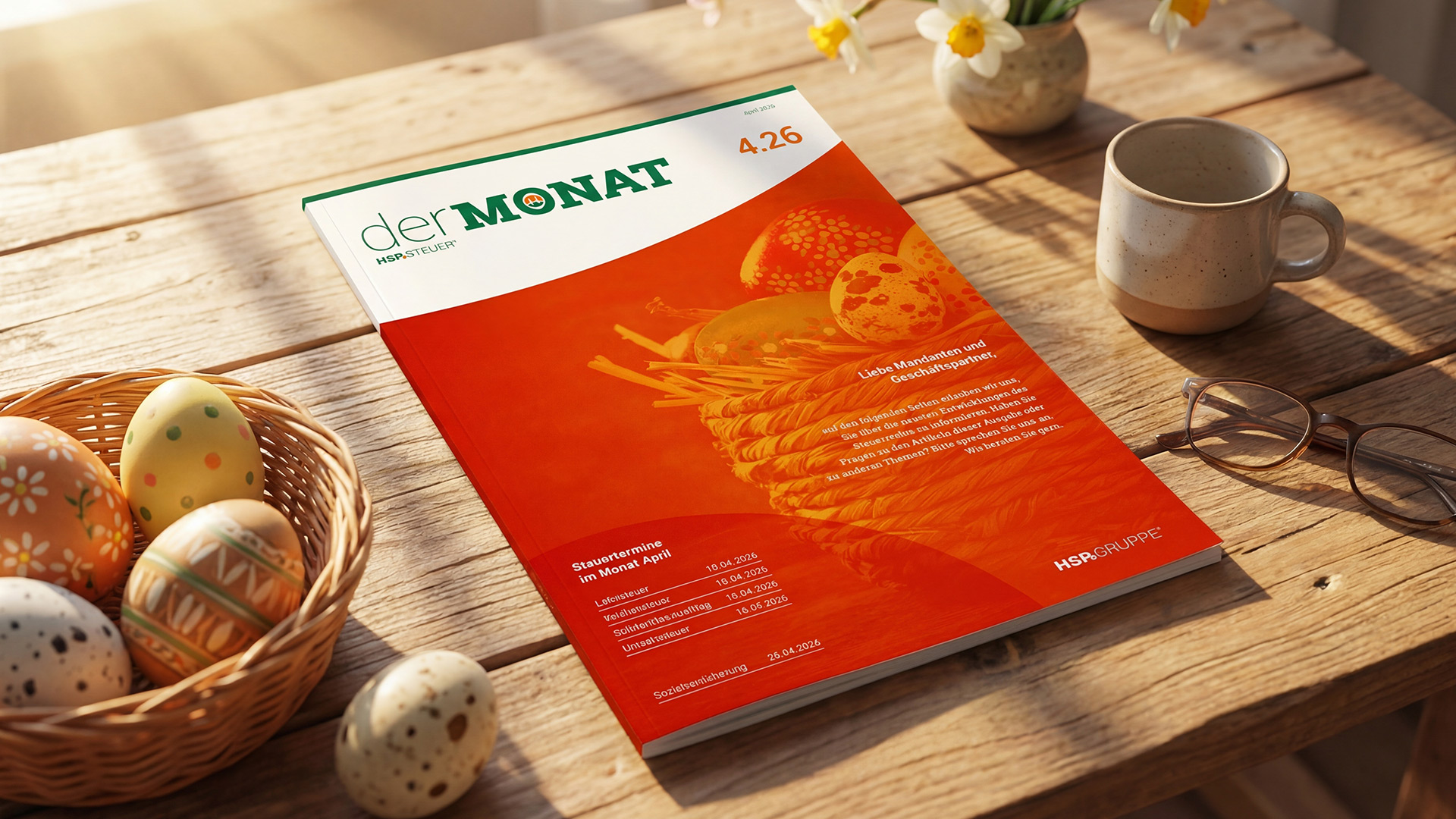 DER MONAT 04.2026 ist online
