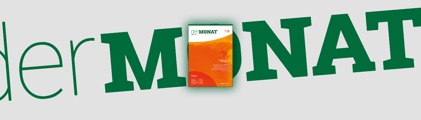DER MONAT 07.2018 ist online