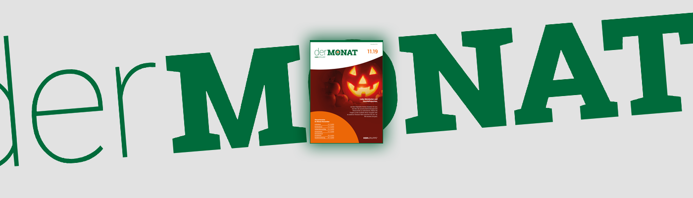 DER MONAT 11.2019 ist online