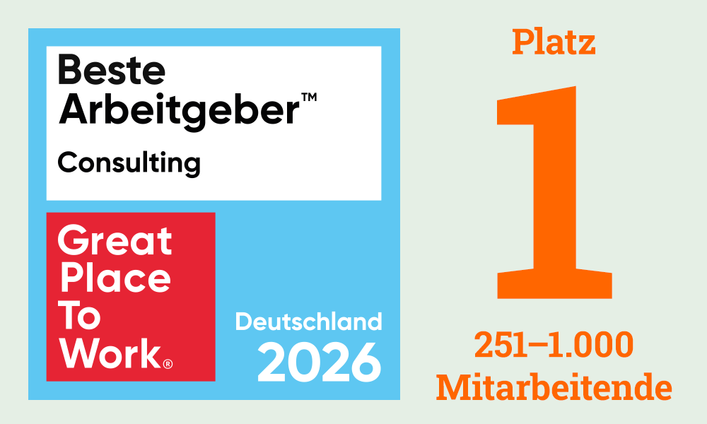 Great Place To Work® 2026 Beste Arbeitgeber Consulting