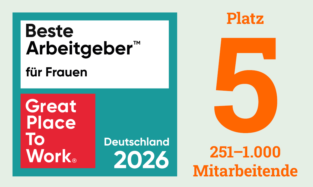 Great Place To Work® 2026 Beste Arbeitgeber für Frauen