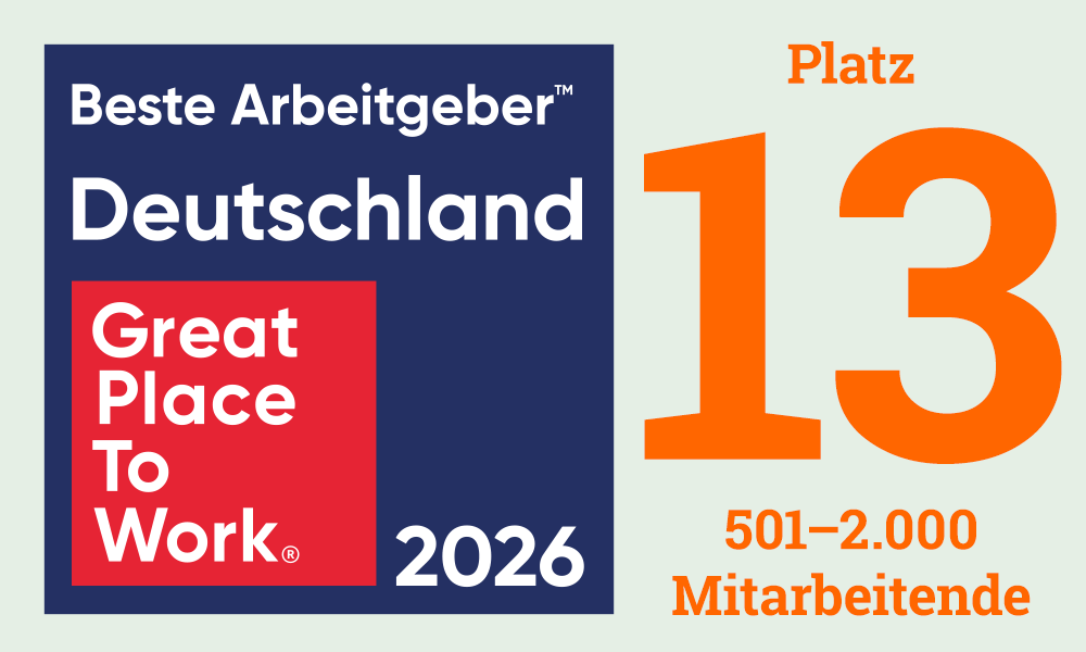 Great Place To Work® 2026 Beste Arbeitgeber Deutschland
