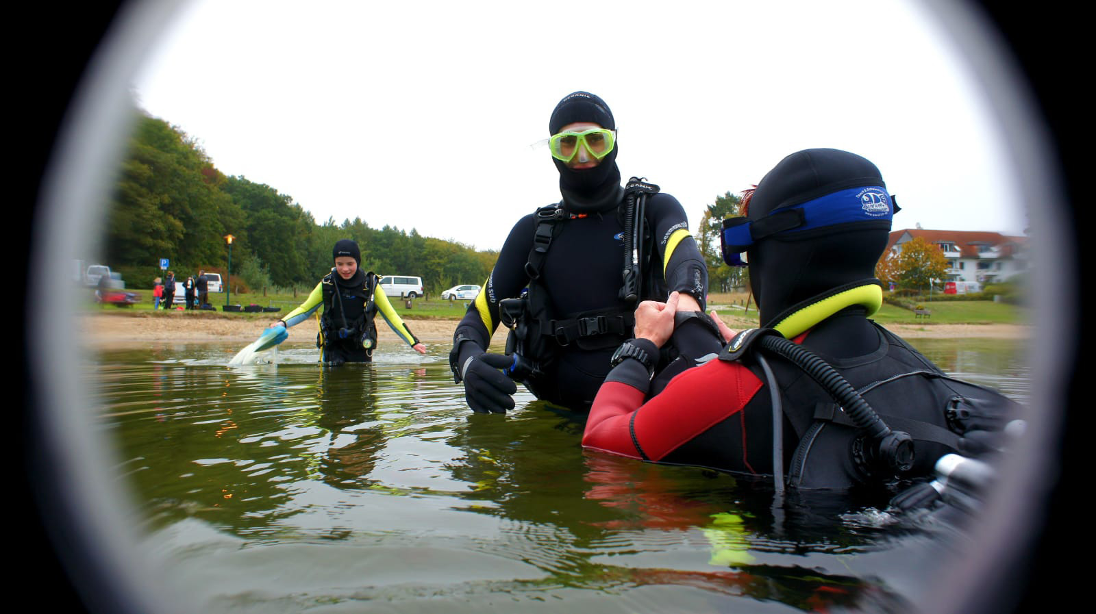 Gemeinsam stark: Tauchen in Plau am See