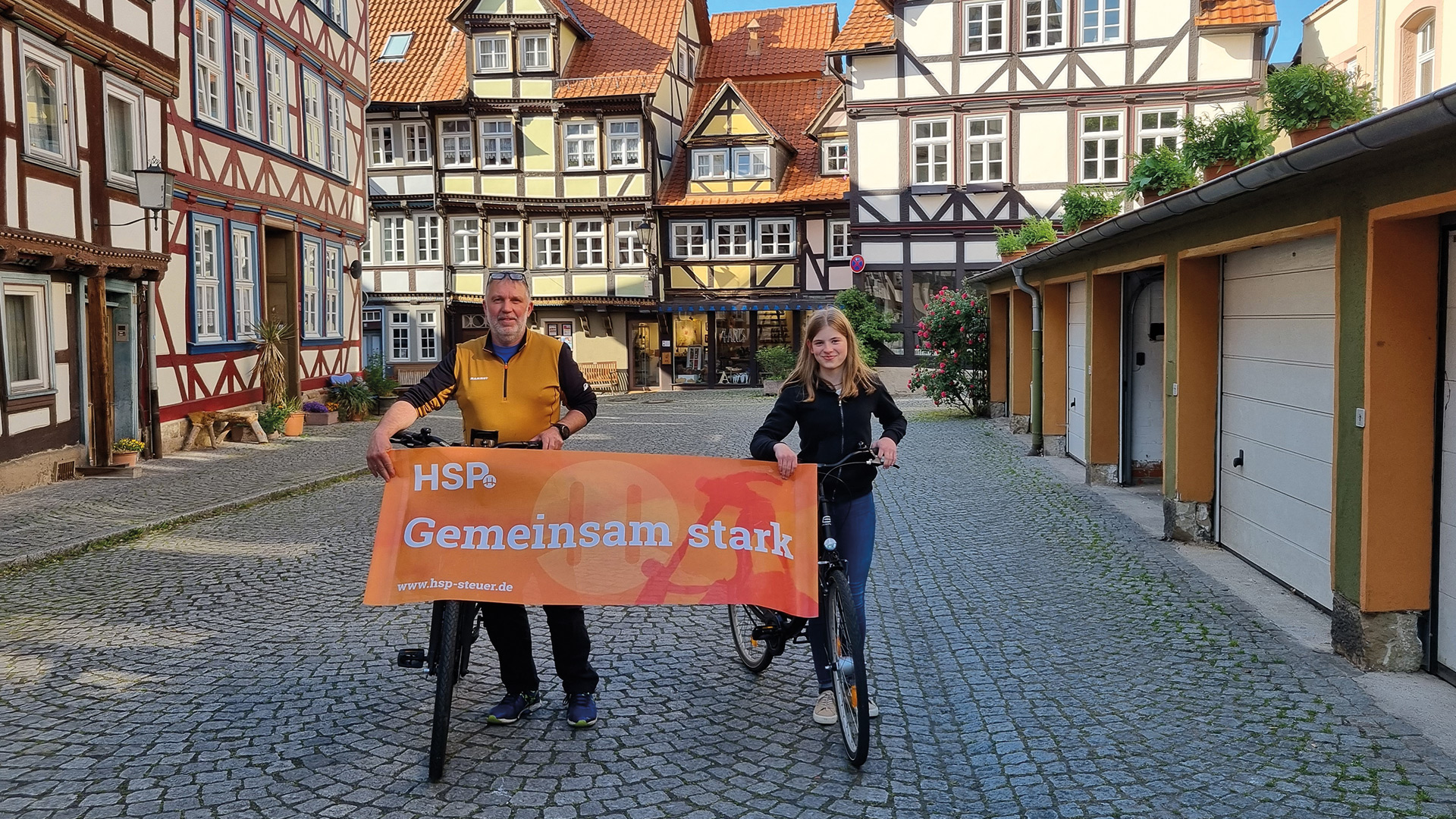 Gemeinsam stark: Entlang des Weserradwegs