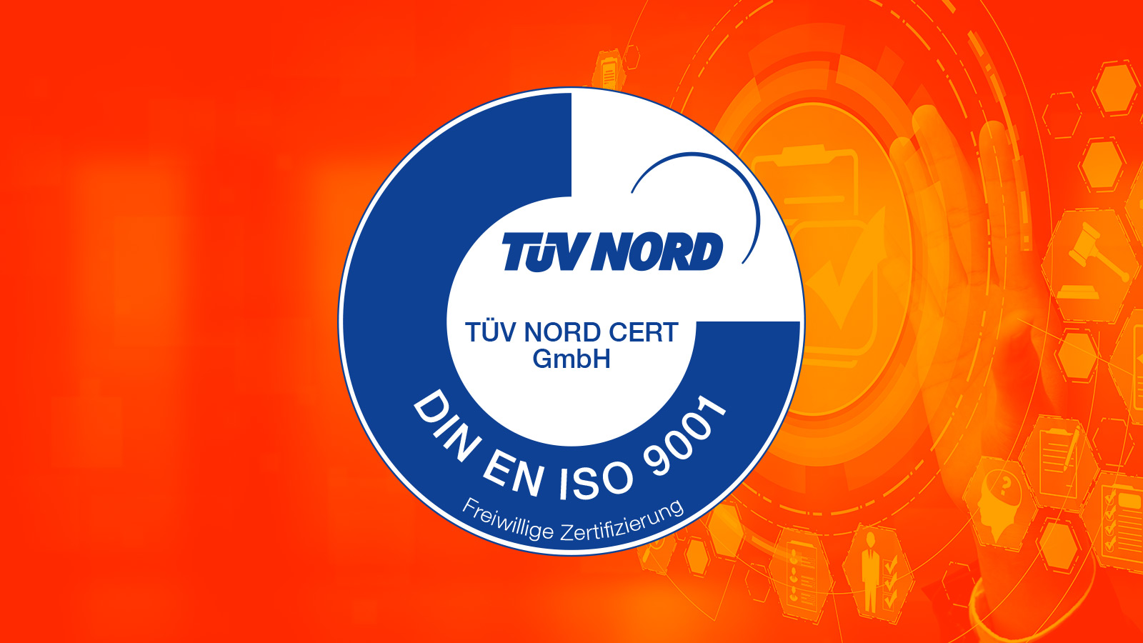 Zertifiziertes Qualitätsmanagement nach DIN EN ISO 9001:2015 (TÜV Nord)