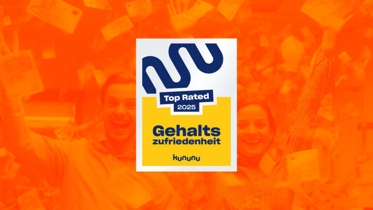 kununu Top Rated 2025 Gehaltszufriedenheit